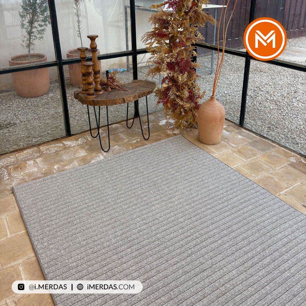 فرش پینترستی کد 1118 زمینه نقره ای